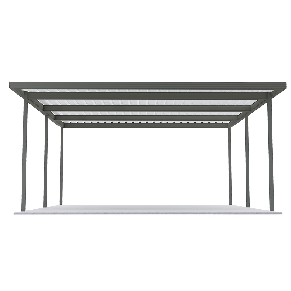 Sanctuary® Patio Kit N3 T3F 5.3 x 5.5m Slate Grey / Off White