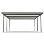 Sanctuary® Patio Kit N3 T3F 5.3 x 5.5m Slate Grey / Off White