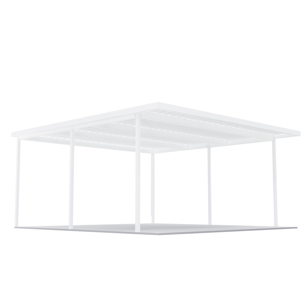 Sanctuary® Patio Kit N3 T3F 5.3 x 5.5m Thredbo White / Snowdrift