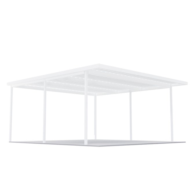 Sanctuary® Patio Kit N3 T3F 5.3 x 5.5m Thredbo White / Snowdrift