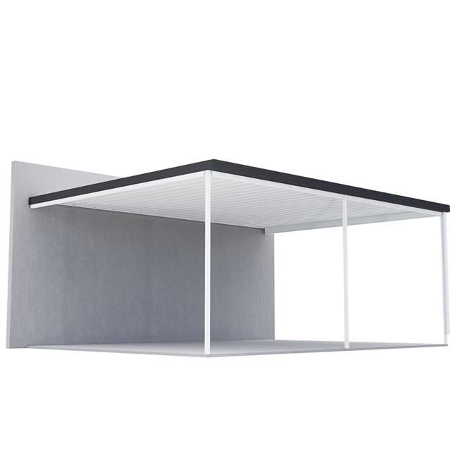 Sanctuary® Patio Kit N3 T4A 4.5 x 5.95m Thredbo White / Gun Metal Grey