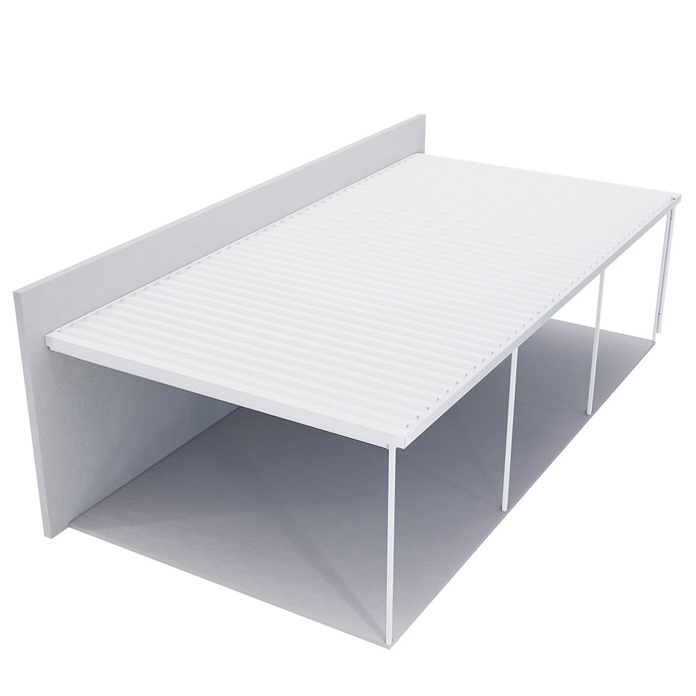 Sanctuary® Patio Kit N3 T4A 4.5 x 9m Thredbo White / Snowdrift