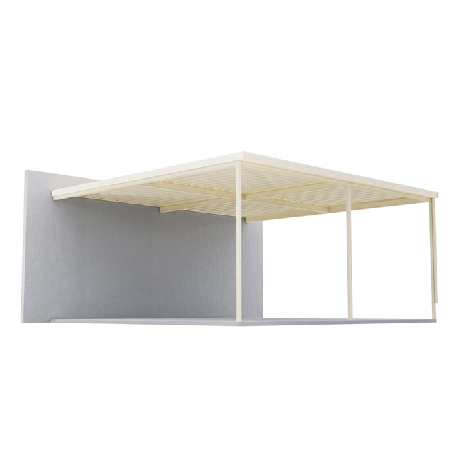 Sanctuary® Patio Kit N3 T4A 5.5 x 5.95m Cream