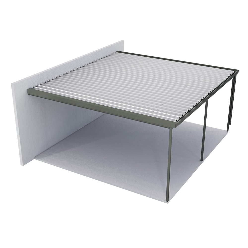 Sanctuary® Patio Kit N3 T4A 5.5 x 5.95m Slate Grey / Off White