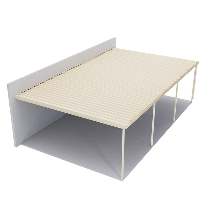 Sanctuary® Patio Kit N3 T4A 5.5 x 9m Cream