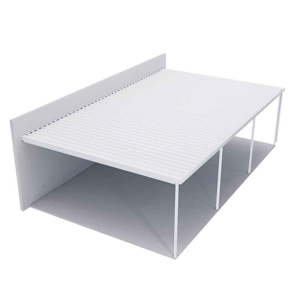 Sanctuary® Patio Kit N3 T4A 5.5 x 9m Thredbo White / Snowdrift