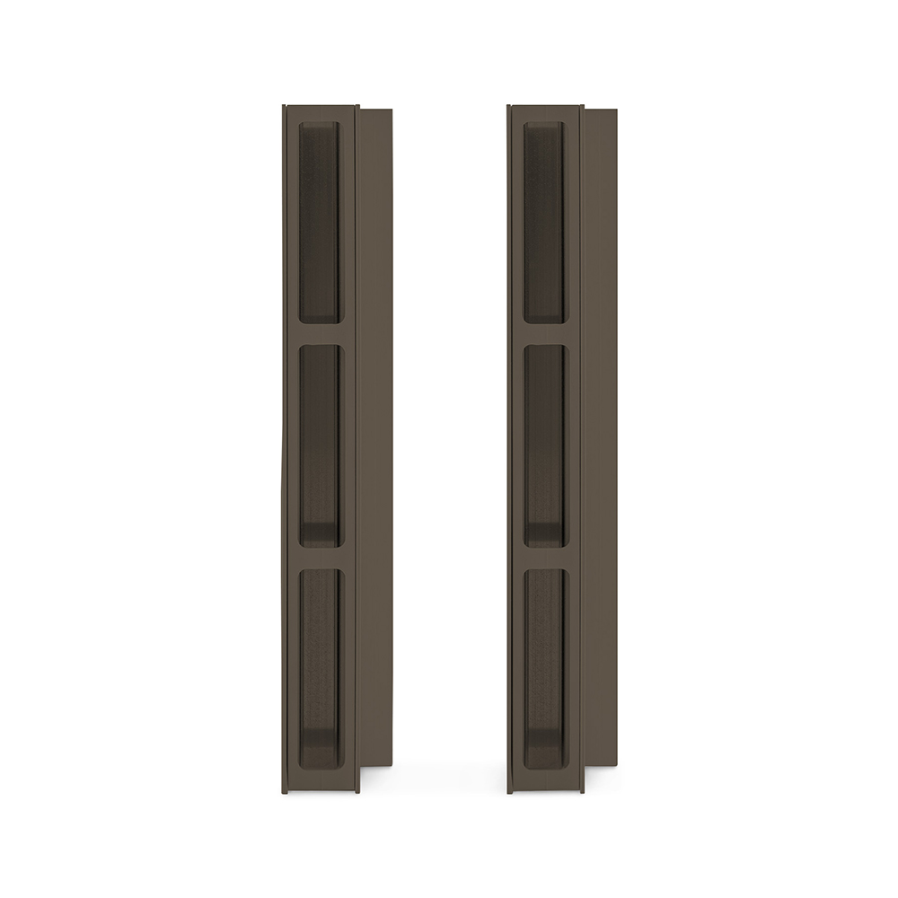 Ezi-Slat Frame Kit Suit 75mm Blades 9mm Spacing Banyan Brown 5000mm