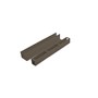 Ezi-Slat Frame Kit Suit 75mm Blades 9mm Spacing Banyan Brown 5000mm