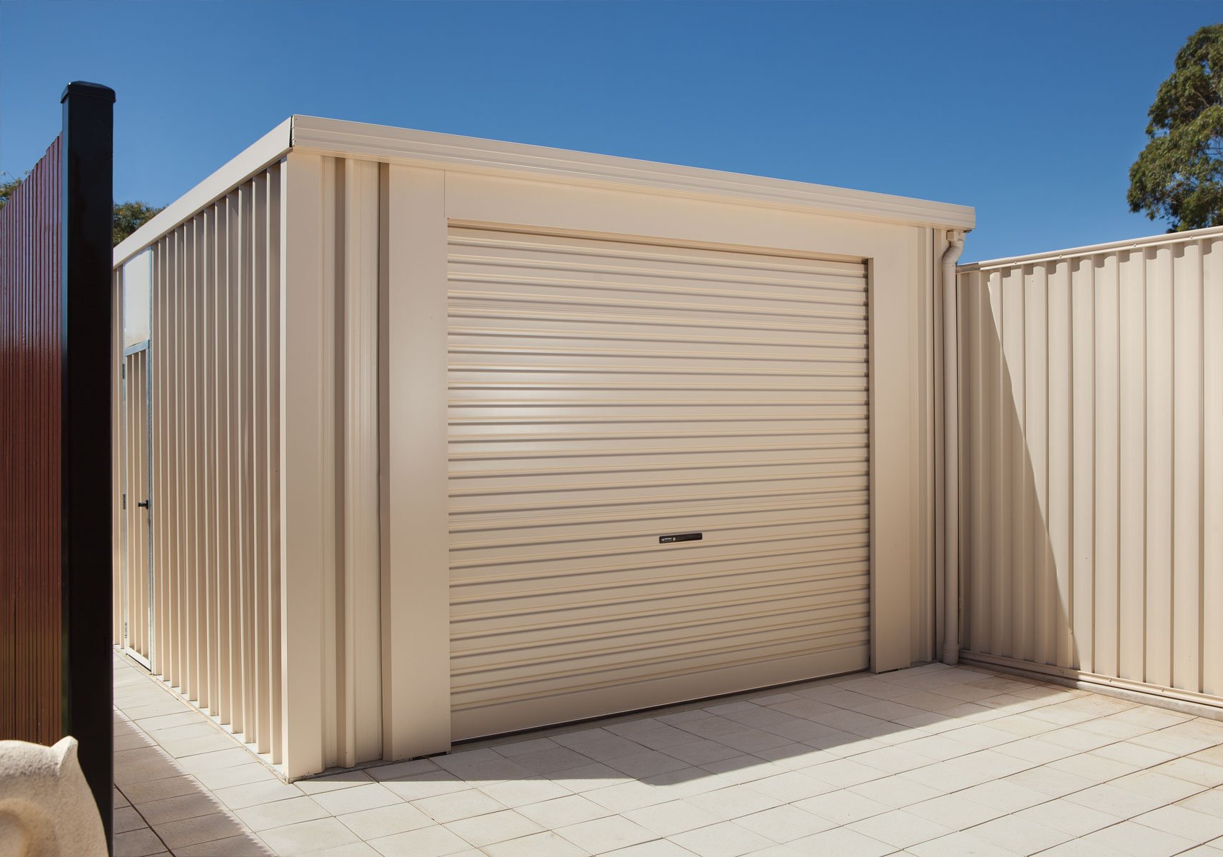 flat roof shed stratco