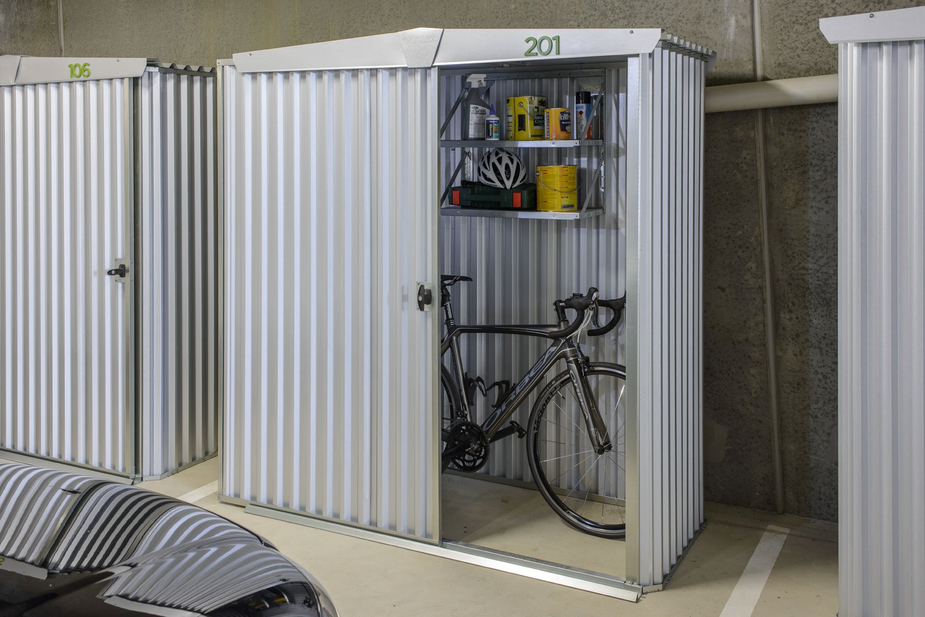 Stratco Saver Handi-Mate Shed HM5 2.21m Wide x 2.25m Deep