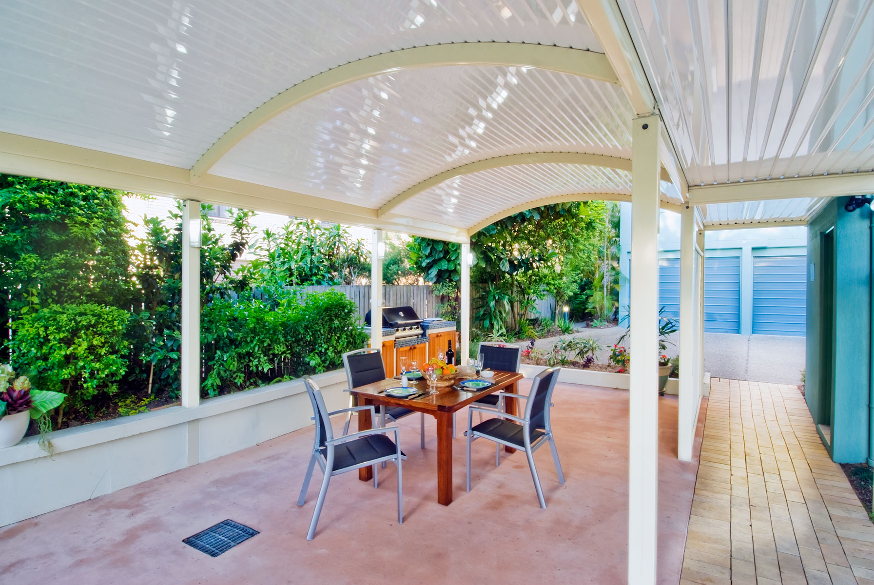 Patios Verandah Carport Outback Curved 06