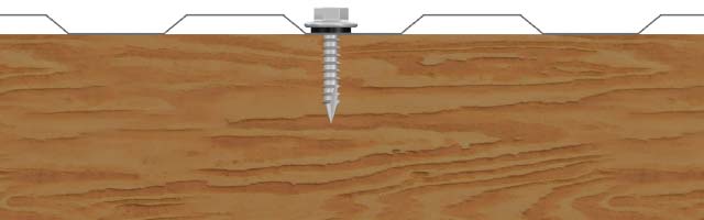 Cladding Roofing Sheeting Walling Maxirib Fixing Timber