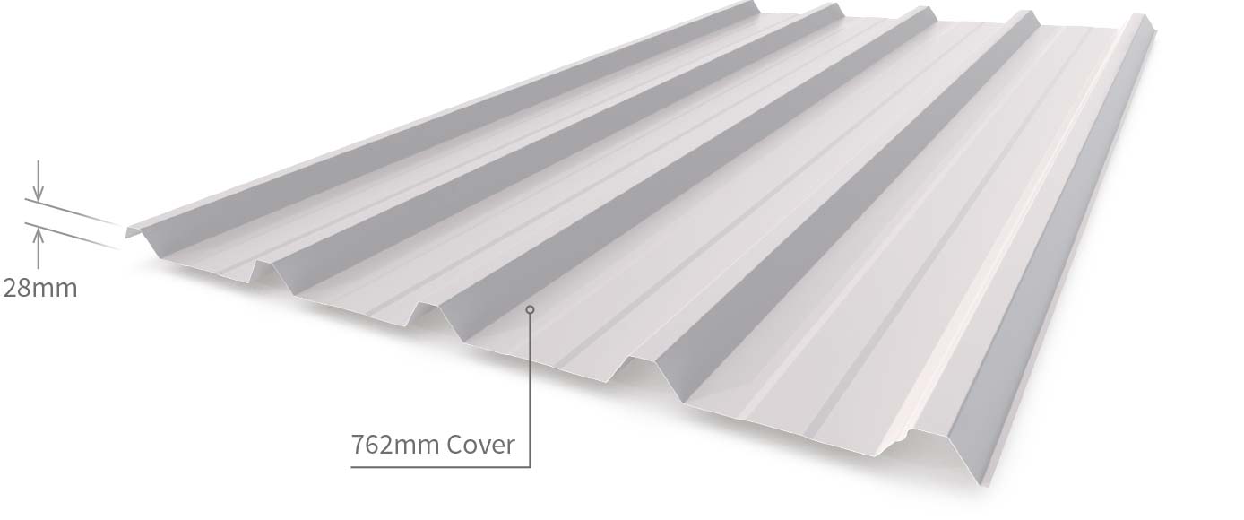 Superdek Fence Sheet Standard .32mm BMT Rivergum