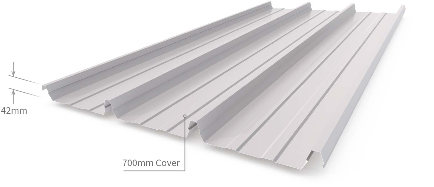 Cladding Roofing Sheeting Walling Topdek 700 Profile