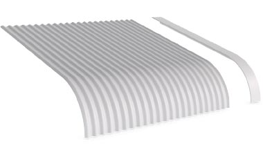 Flashings Roof Flashing Curved Convex Barge Right Hand