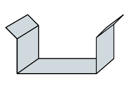 Flashings Roof Flashing Tapered Drawing Box Gutter With Double Upturns