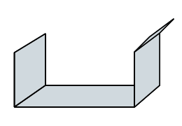 Flashings Roof Flashing Tapered Drawing Box Gutter With Single Upturns