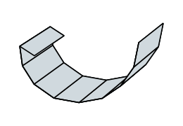 Flashings Roof Flashing Tapered Drawing Segmented Trough Gutter With Modified Bead