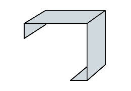 Flashings Roof Flashing Tapered Drawing Square Corner Flashing