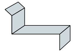 Flashings Roof Flashing Tapered Drawing Z Flashing With Offset