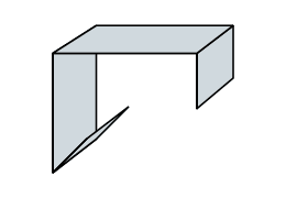 Flashings Roof Flashing Tapered Drawing Parapet Capping With Hook One Side