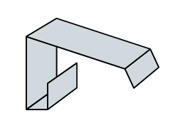 Flashings Roof Flashing Tapered Drawing Angled Barge With 135° Break