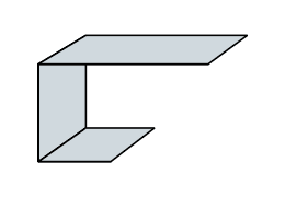 Flashings Roof Flashing Tapered Drawing Standard Back Channel
