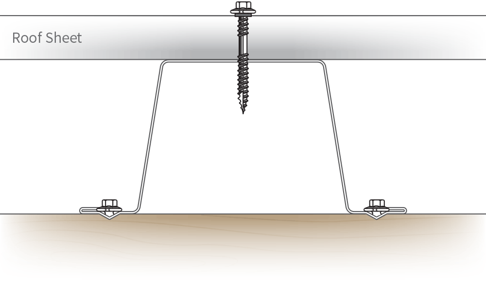 Steel Framing Roofing Batten Install