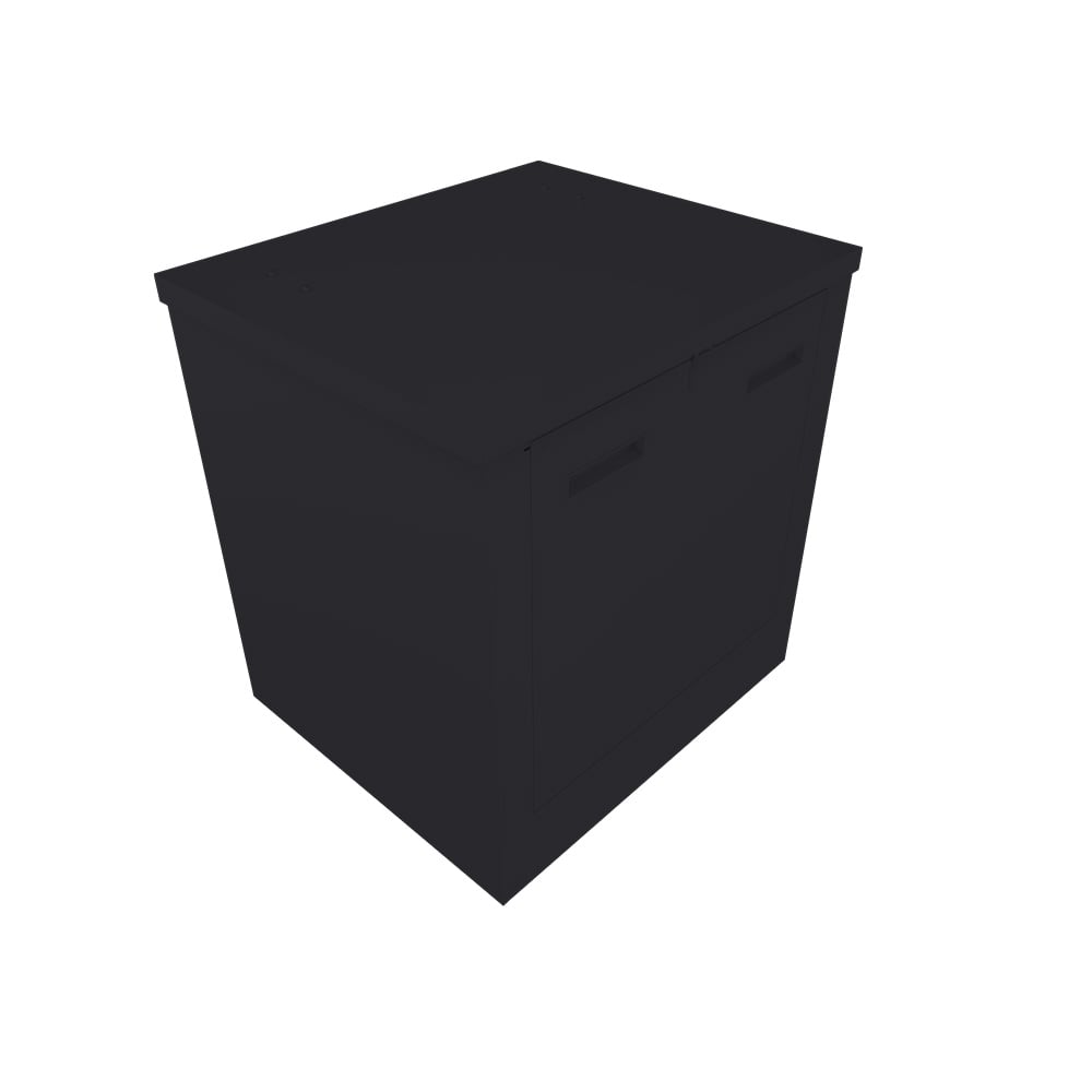 Acoustic Box Free Standing Unit 1100W x 1000D x 1145mm H Gun Metal Grey