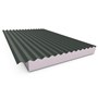 Cooldek CGI Topside / Smooth Underside Left Laying 100mm Thick 65mm Cutback Slate Grey Topside / Off