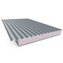Cooldek CGI Topside / Smooth Underside Right Laying 100mm Thick 65mm Cutback Armour Grey Topside / O