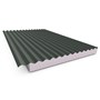 Cooldek CGI Topside / Smooth Underside Right Laying 75mm Thick 65mm Cutback Slate Grey Topside / Off