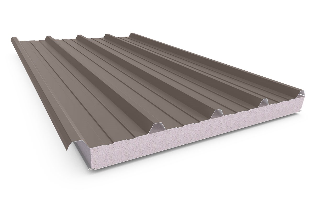 Cooldek Classic Topside / Smooth Underside Left Laying 75mm Thick 65mm Cutback Banyan Brown Topside 