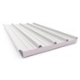 Cooldek Classic Topside / Smooth Underside Left Laying 75mm Thick 65mm Cutback Off White Topside / O