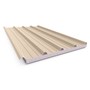 Cooldek Classic Topside / Smooth Underside Right Laying 50mm Thick 65mm Cutback Merino Topside / Off