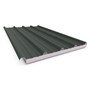 Cooldek Classic Topside / Smooth Underside Right Laying 50mm Thick 65mm Cutback Slate Grey Topside /