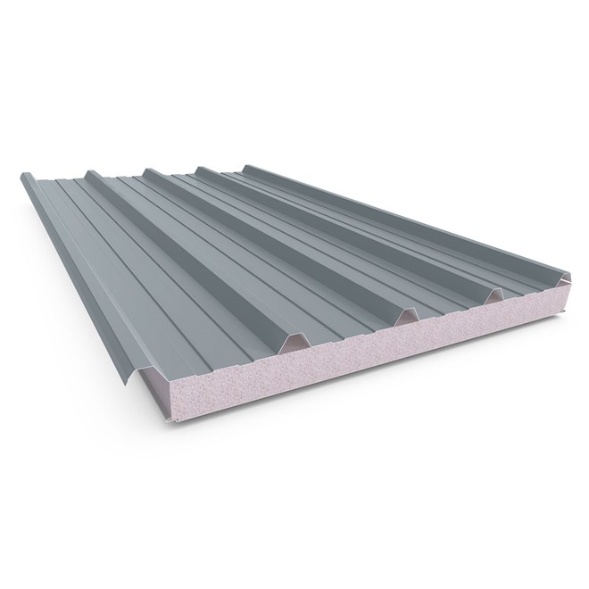 Cooldek Classic Topside / Smooth Underside Right Laying 75mm Thick 65mm Cutback Armour Grey Topside 