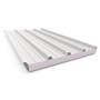 Cooldek Classic Topside / Smooth Underside Right Laying 75mm Thick 65mm Cutback Off White Topside / 