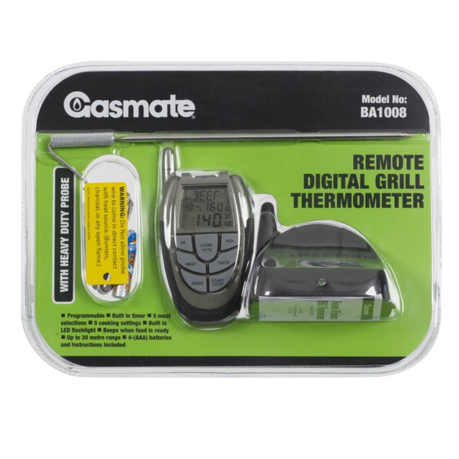 Gasmate Remote Digital Grill Thermometer