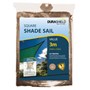 Value Shadesail - 3m Square Sand
