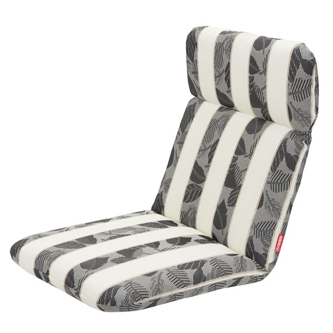 Stratco Stripe Textiline Outdoor Back, Round Outdoor Seat Cushions Australia