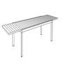 Madrid Aluminium Expanding Slat Table 340 x 100cm