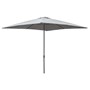 Square Market Umbrella 3m Charcoal