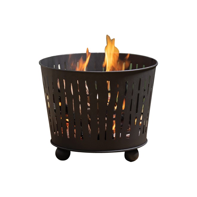 Fire Pit Basket Mulga Black