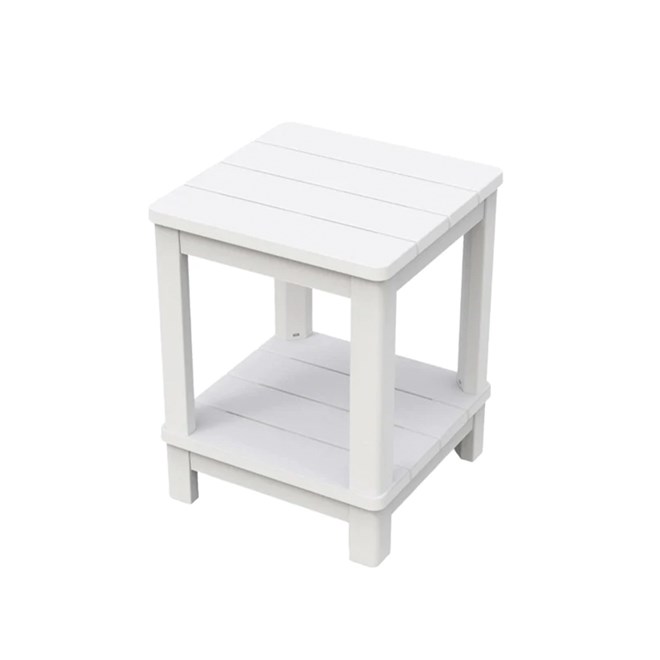 Keter Deluxe Side Table - White