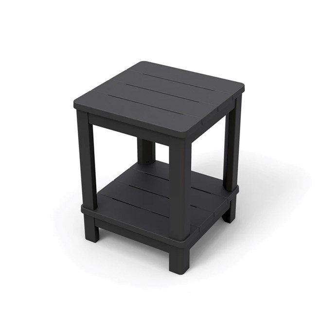 Keter Deluxe Side Table - Graphite