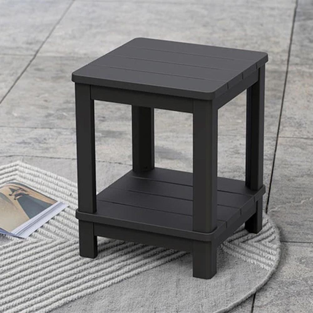 Keter Deluxe Side Table - Graphite