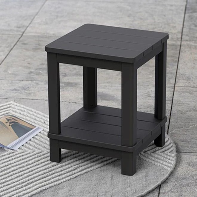 Keter Deluxe Side Table - Graphite