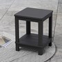 Keter Deluxe Side Table - Graphite