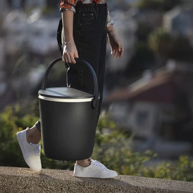 Keter Go Bar - Portable Drinks Cooler Graphite/White